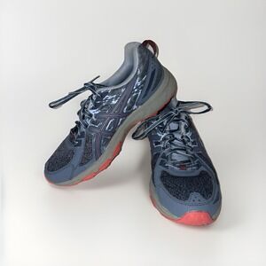 Asics Gel Venture 6 Blue, Gray And Pink - Women's Athletic Sneakers Size 7.5